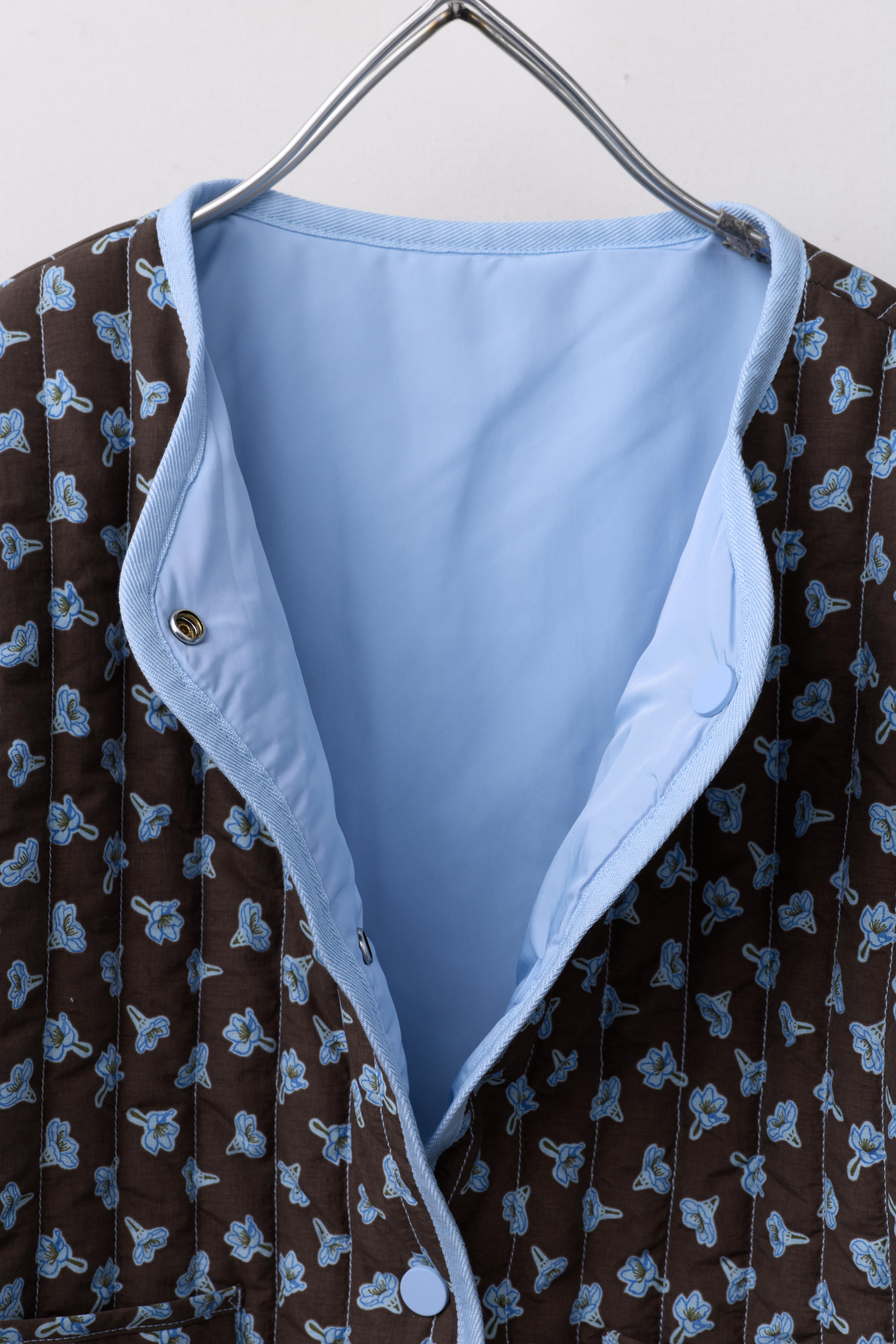 FLORAL PUFFER JACKET